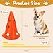AEDNX Dog Agility Hurdle Cone Set Dog Agility Course Backyard Set Include 12 Agility Cones 6 Agility Rods Dog Agility Training Equipment Height Adjustable Obstacle with Storage Bag