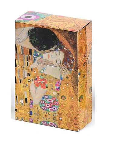 Générique Cartexpo, Boîte à cigarettes en métal Le baiser