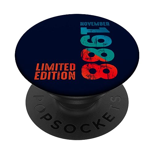 1988 Edición limitada 1988 noviembre 1988 Año 1988 Retro 1988 PopSockets PopGrip Intercambiable