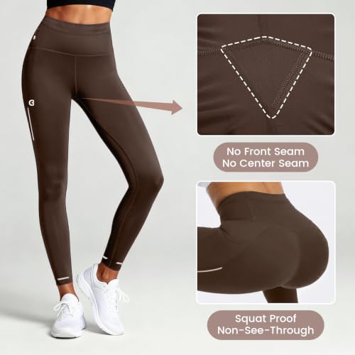 Image of Running Leggings for Women High Waisted Compression Pants for Yoga Workout
