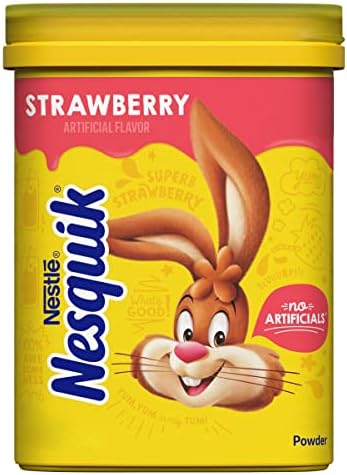 NESQUIK Strawberry Powder 6x9.38oz Canisters