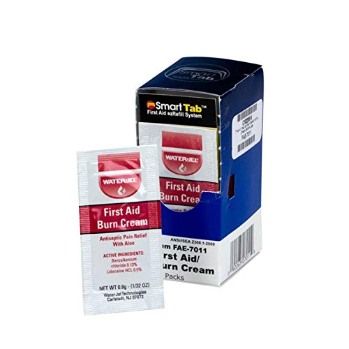First Aid Only FAE-7011 SmartCompliance Refill Burn Cream Packets, 10 Count