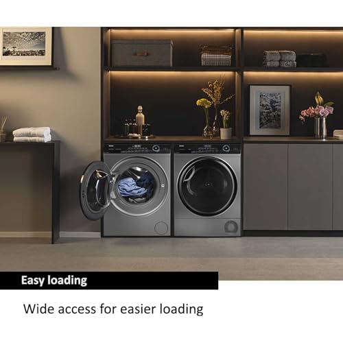 Haier I-Pro Series 5 10 Kg 1400 RPM Freestanding Front Load Washing Machine Anthracite High Efficiency - Image 7
