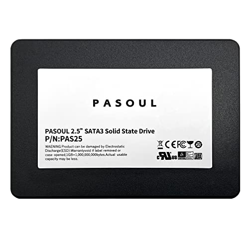【新品】PASOUL 2.5インチ 内蔵型SSD 240GB TLC 5年保証 Amazon | Pasoul SSD ノートパソコン 増設用 3D TLC NAND採用
