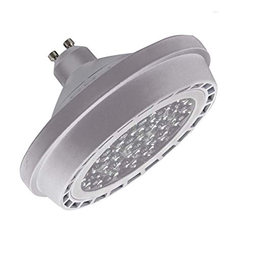 Ar111 Led Light Gu10 24w Foco Foco TrackLIGHT DownLIGHT Reflector 24 ° Haz Luz diurna 6000k AC 220V 2100Lm Para 200w Tungsteno Luces halógenas de repuesto Aluminio Cover