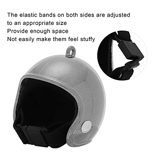 Capacetes de papagaio, chapéu de frango 1,4 x 1,4 x 1,4 polegadas Capacete engraçado de frango portá