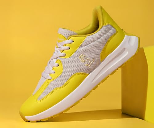 Image of LOUIS STITCH Women's Lightweight Athleisure Sport Shoes | Lightweight Casual Sneakers | Sporty Lace-Up Sneaker and Athleisure Wear| Perfect for Casual, Gym & Travel Wear | LSLD-AT-RF01