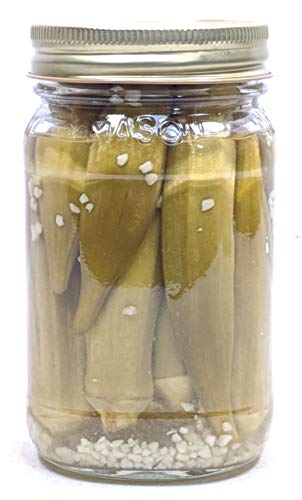 The Dutch Kettle Pickled Okra Amish Food Homemade Style 2 - 16.5 Oz. Jars #TOP2