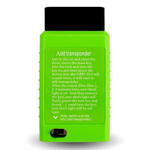 for Toyota G and H Chip Vehicle OBD Remote New Key Programming Device via OBD2 Port, Apply to 4D67,68,72(G), Dose not Support All Models