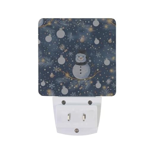 Zyrtty Christmas Night Light Set of 2