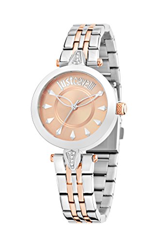 Preisvergleich Produktbild Just Cavalli Damen-Armbanduhr JUST Florence Analog Quarz Edelstahl R7253149502