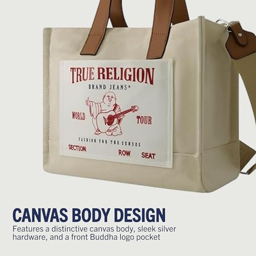 Bolso Tote para Mujer True Religion Mediano con Correa Ajustable miniatura 3