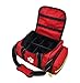 Lightning X Customizable Large EMT Medic First Responder EMS Trauma Jump Bag w/Embroidered Name - RED