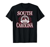 South Carolina Gamecocks Laurels Black Officially Licensed T-Shirt