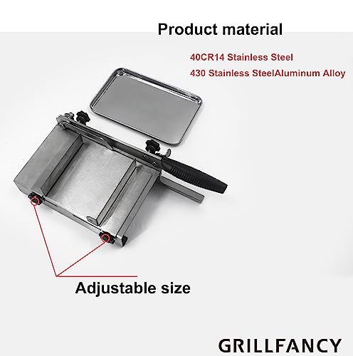 Meat-slicer-GrillFancy-stainless-steel-heavy-manual-frozen-meat-slicer-beef-and-lamb-roll-food-slicer-suitable-for-home-cooking-Cheese-slicing-BBQ-slicing-easy-to-use