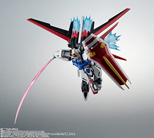 TAMASHII NATIONS Bandai Mobile Suit Gundam Seed – AQM/E-X01 Aile Striker & Option Parts Set, Spirits The Robot Spirits
