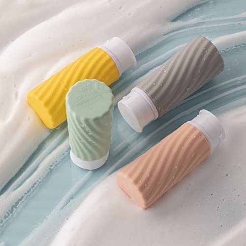 Owlyee 3Oz Travel Bottles, Empty Squeeze Toiletries, Tsa Liquid Container, Leak Proof Traveling Size For Shampoo, Conditioner, Lotion (4Pcs) #TOP1