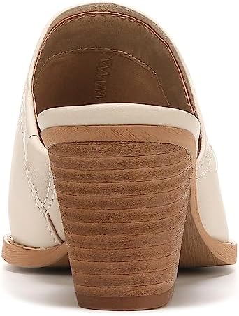 ZODIAC Womens Ada Mule Birch Beige Leather 5 M | Image 4