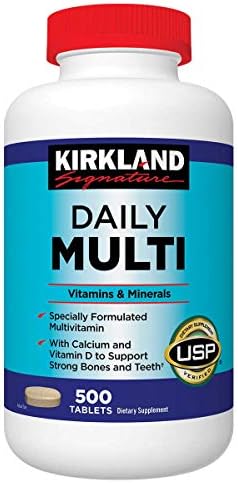 Kirkland Signature Daily Multi, 500 Tablets