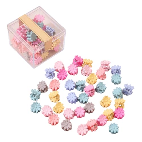 36 pinzas pelo niña, pinzas para el pelo para niña, mini pinzas para el pelo, pinzas de colores para niña pequeña, pinzas con forma de margarita