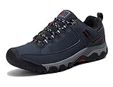  AX BOXING Zapatillas Trekking Hombre Zapatos Senderismo Antideslizante Montaña Al Aire Libre Trail Running Calzado Deporte Casual Bambas Talla 41-46 (Azul Oscuro, Numeric_44)