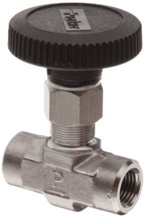 Parker 4F-V6LN-SS Needle Valve V6 Series 1/4 FNPT Needle Stem SS