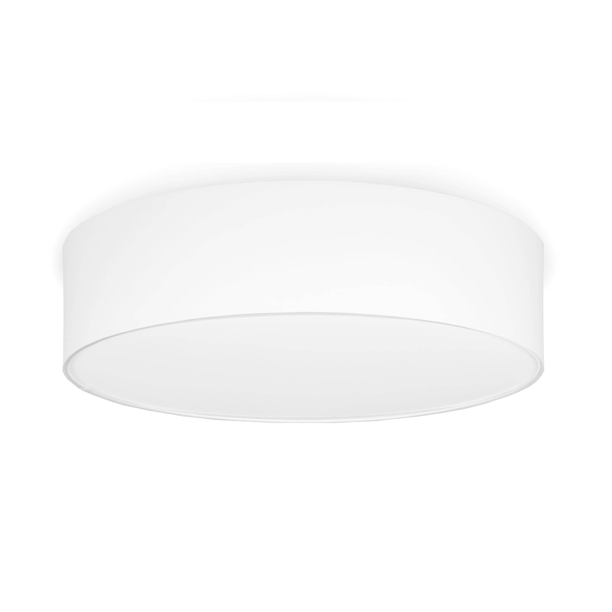 Plafoniera Soffitto Ø45 cm - Plafoniere da Soffitto 4xE27 - Paralume Lampadario Soffitto in Tessuto - Lampadari Camera da Letto, Soggiorno e Bambini Cameretta