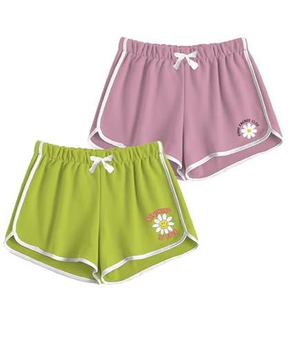 Image of SHODOX 100% Cotton Women Casual Shorts - Printed Short for Gym, Yoga, Cycling, Dance, Summer - Regular Fit (Pack of 2)