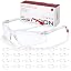 Clear Lens/Red Tips