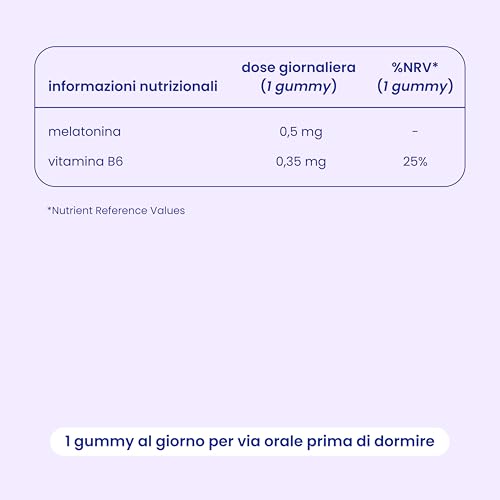 Jelly Pills 70 Melatonina Gummies E Vitamina B6 Bambini - Senza Zuccheri Aggiunti - 0.5 Mg Dose Giornaliera Di Melatonina Per Un Buon Sonno Notturno - Gusto Di Frutti Di Bosco 10 Settimane - 9