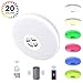 Produktbild LED Deckenleuchte dimmbar 24W arbeitet mit Alexa, Google Home, App und Fernbedienung Wifi Smart RGB Farbwechsel LED Deckenlampe für Kinderzimmer, Party, Wohnzimmer, Schlafzimmer