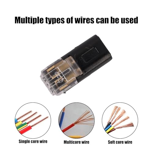 Serre-câble rapide étanche à double fil pour connexion sans soudure - 5