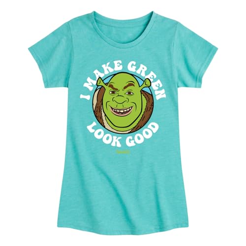 Shrek - I Make Green Look Good - Toddler & Youth Girls Short Sleeve Graphic T-Shirt