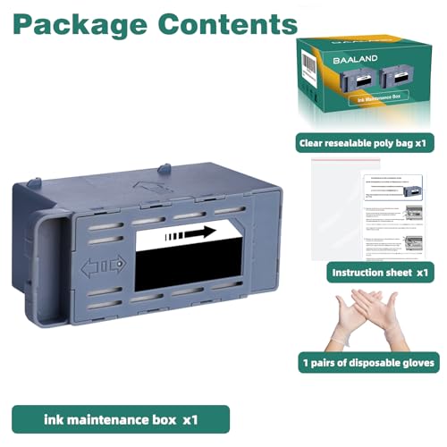 Image of C9345 Ink Maintenance Box for Epson ET-8550 ET-16600 ET-16650 ET-5850 ET-5880 ET-5800 WF-7840 WF-7820 WF-7310 (C12C934591 Maintenance Box)