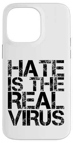 Hate Is The Real Virus - AAPI ���A�W�A�l�퍷�� - AAPI Hate �X�}�z�P�[�X iPhone 14 Pro Max �p