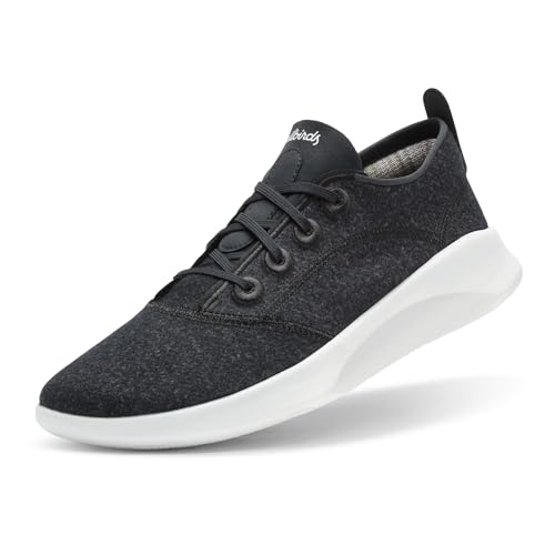 Allbirds Allbirds Women’s Superlight Wool Runner Casual Sneakers - Natural Black (Blizzard Sole) - 5 Medium
