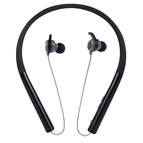 Jes Ear Wireless Bluetooth Neckband Mic & In-Line Control Deep Bass Noise Reduction With 10 Hours Long Play Time Splash Prof Fast Charging Light Weight Neckaband Multicolour - In Ear