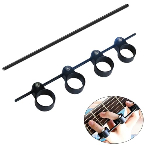 Expansor de Dedos Ajustable,Ejercitador de Dedos,Expansor Dedo para Guitarra,Amplificador de Dedo de Guitarra Ajustable,Amplificador de Velocidad de Guitarra,para Principiantes,para Guitarra,Bajo