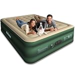 Air Mattress Queen with Built in Pump, Full-Wrap Pongee Fabric