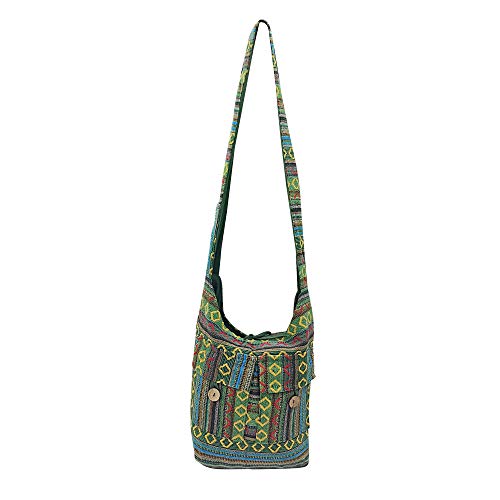 Image of SUVASANA Large Sling Shoulder Bag for Men Women Casual Comfortable Everyday Purse Travel Women's Cross-body Bags
