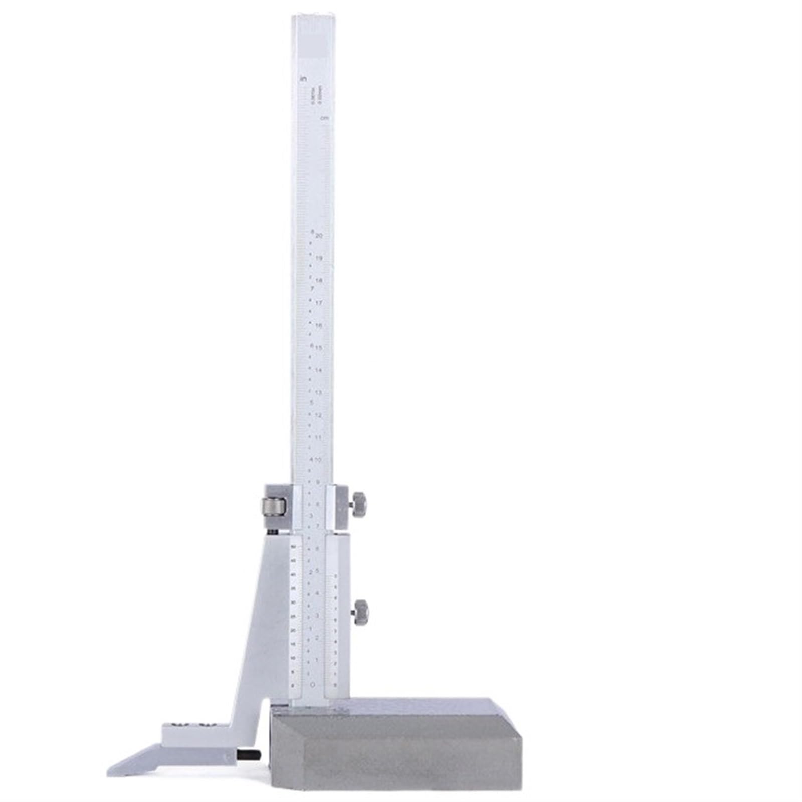 SWENEEN Height Vernier Calipers 0-300Mm Aluminum Alloy Vernier Height Gauge With Stand Measure Ruler Tools,Vernier 200mm