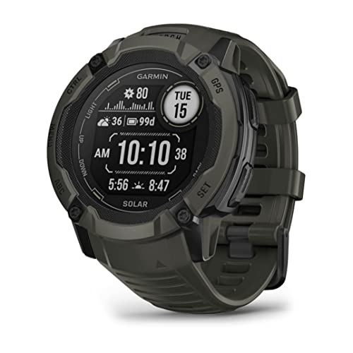 Image of Garmin Instinct 2X Solar GPS Smartwatch with Infinite Battery Life in Smartwatch Mode, Over 40 Sports Apps, Smart Notifications, Garmin Pay, Training Status, Fitness Age, Sleep Analysis and Much More
