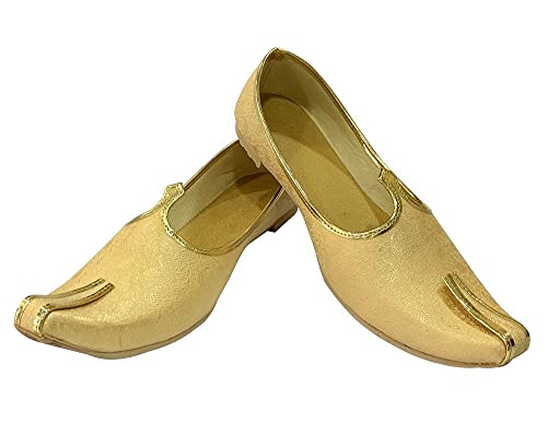 Punjabi mojaris Mens Shoes Wedding Khussa for Groom Traditional Indian Footwear Ethnic Authentic peshawari Loafers2