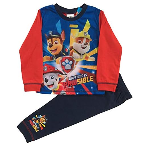 Pojkar Paw Patrol Pyjamas Pjs Ålder 18 månader till 5 år