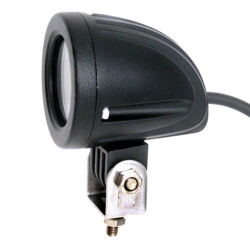 TMH 10w Cree LED Work Light Round Shape 30 Degree Spot Beam Lamp Off-road, 4wd, 4x4, Utv, Sand Rail, Atv, Suv, Motorbike, Motorcycle, Bike, Bus, Trailer, Truck, Train, Mining Truck, Excavator, Bulldozer, Crane, Road Roller, Fork Lift, Fire Engine, Police