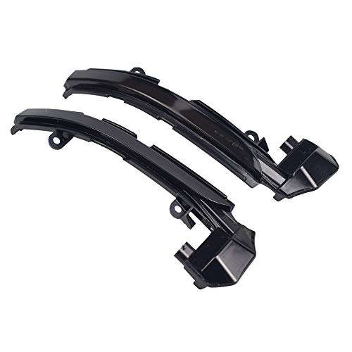 Hacreyatu Dynamic Sequential Turn Signal LED Side Mirror Indicator Blinker Light For Jaguar XE XF XJ F-TYPE X152 XK XKR I-PACE X250 X260 X351 X150