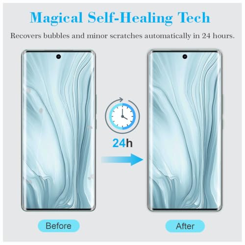 Image of SupCares TPU Anti Glare Matte Unbreakable Membrane Screen Protector for Vivo V40 and Vivo V40 Pro (6.78 Inch) With Easy Self Installation Kit | Fingerprint Working | Edge to Edge Coverage