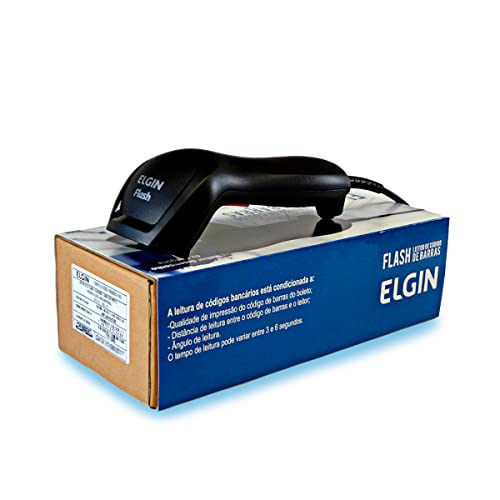 Leitor De Codigo Barras Usb Elgin Flash Danfe Boleto