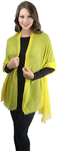 ToBeInStyle Women's Solid Ultra Lightweight Frayed Edge Scarf2