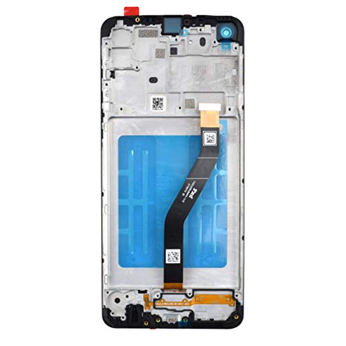 Image of SM-A215U LCD Screen Touch Digitizer Glass with Screen Frame Replacement for Samsung Galaxy A21 SM-A215U1 Black